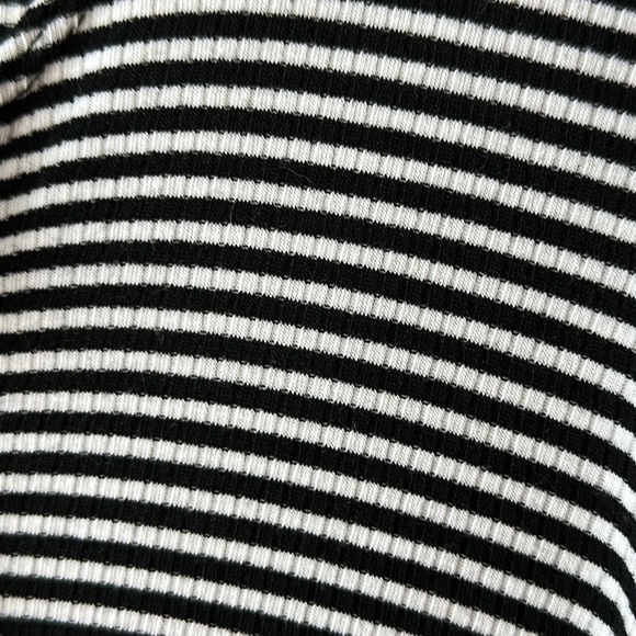 Altar'd State A Line Black and White Striped Dress Size Small - Picture 6 of 13